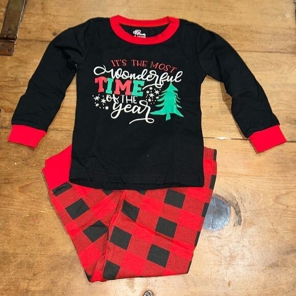 Kids Holiday Pajama Set - Picture 1 of 9
